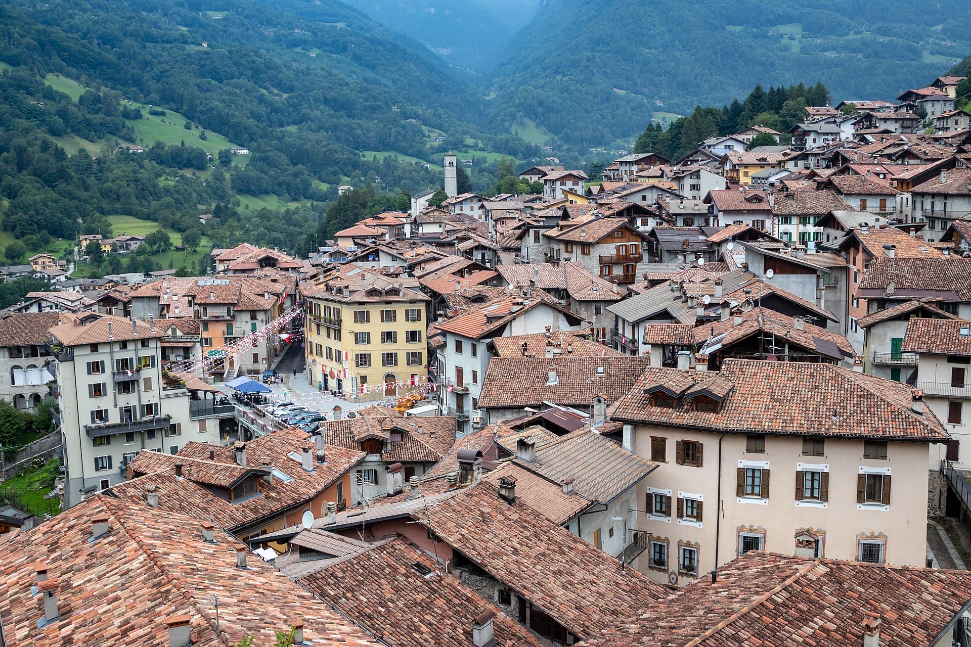 Il borgo montano di Bagolino, in Val Sabbia