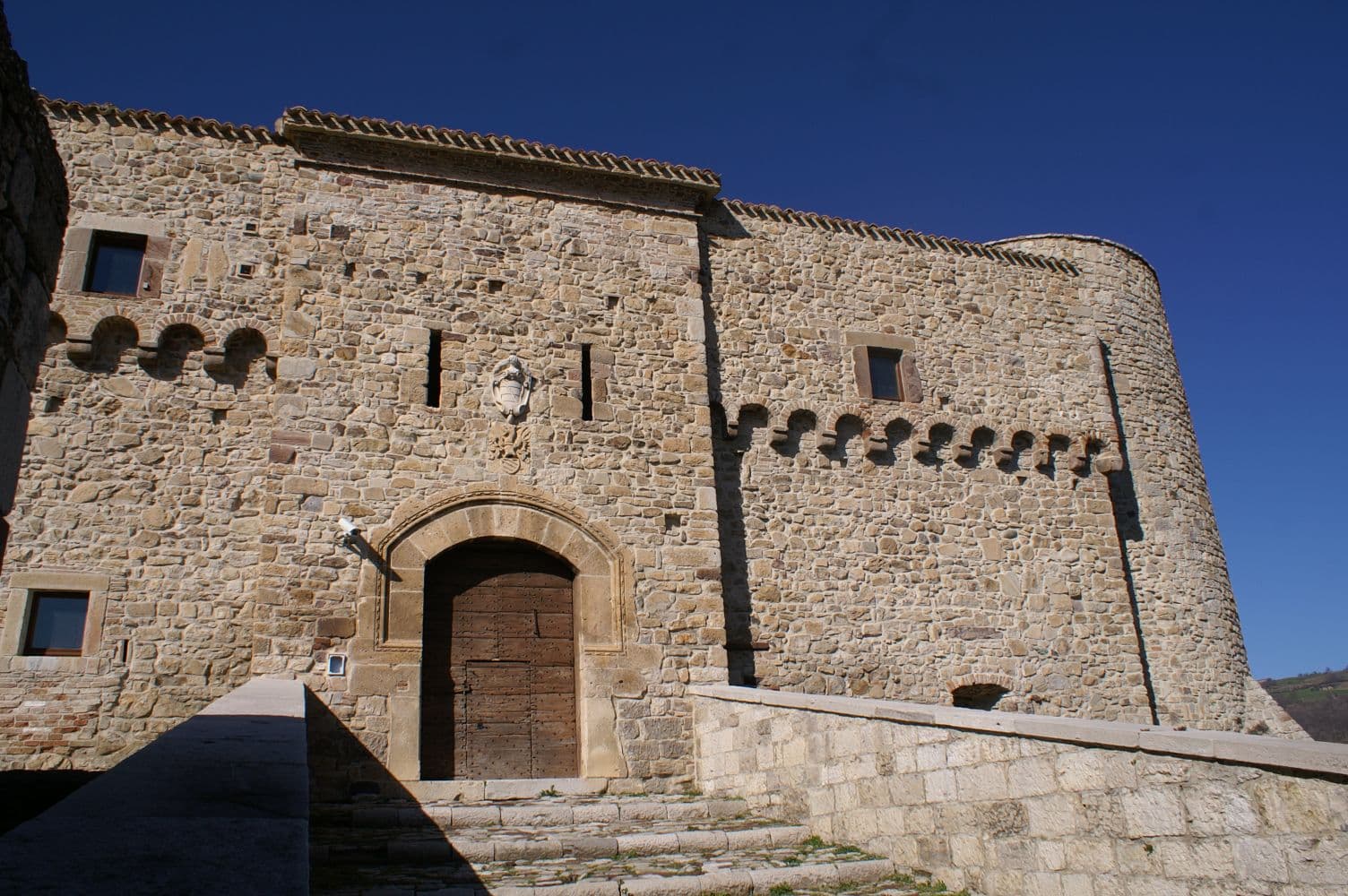 Civitacampomarano con il castello angioino