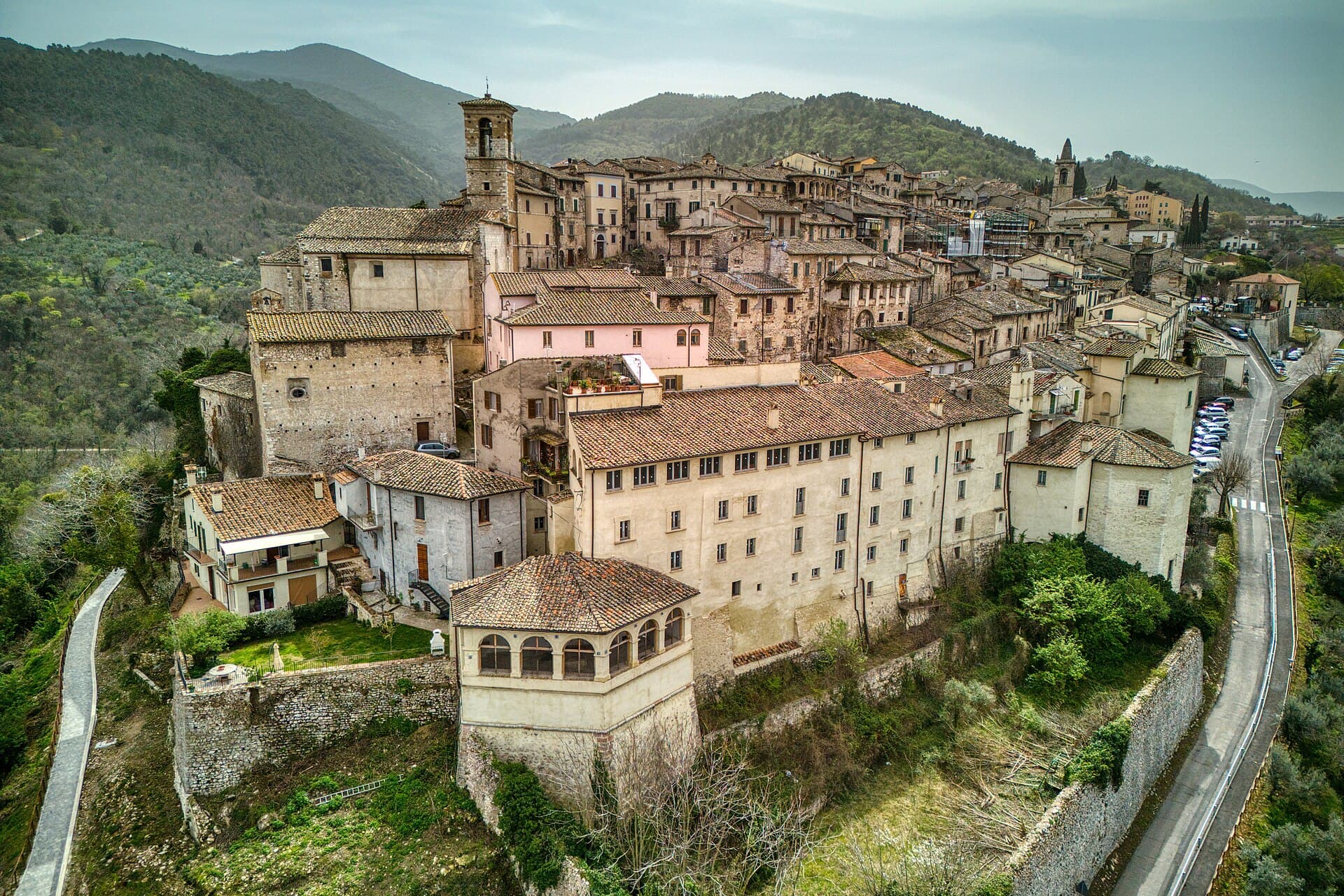 Il borgo medievale di Stroncone, in provincia di Terni