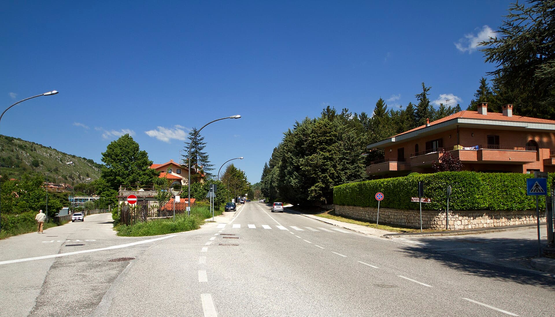 Veduta di Tagliacozzo, borgo della Marsica
